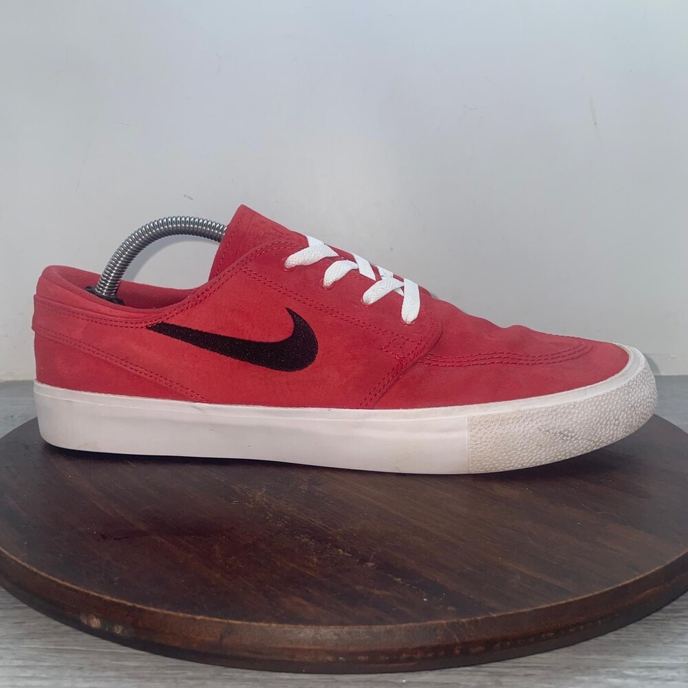 Nike SB Stefan Janoski Red Men’s Size 11 Shoes Sneakers Skating Suede 826232-986